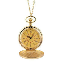 Load image into Gallery viewer, WoodWristCo - "To My Son I LOVE YOU FOREVER " Pocket Watches: Gold
