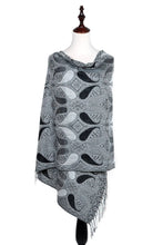 Load image into Gallery viewer, Jasper Trading LLC - A18_36 - One Piece Pasiley Print Pashmina Shawl Scarf
