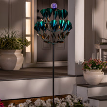 Load image into Gallery viewer, Evergreen Enterprises - Solar Metal Wind Spinner, Calla Lily, 74"H
