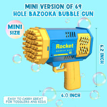 Load image into Gallery viewer, VIGOR - Bubble Machine Gun Mini Bubble Gun for Toddlers: 1 Bubble Gun(Mix &amp; Match Colors)
