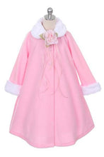 Load image into Gallery viewer, Kid's Dream - *SALE* Fleece Cape-Style Girls Coat: 6 / Ivory
