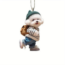 Load image into Gallery viewer, FurDecoration - Creative Dog Backpack Keychain Pendant: 1
