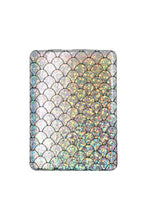 Load image into Gallery viewer, Cap Zone - Mermaid Scales Holographic Glittery Compact Mirror - 12 Pcs: ASSORTED / ONE SIZE
