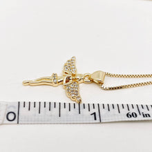 Load image into Gallery viewer, Mio Queena - Golden Angel Cham Pendant Necklace
