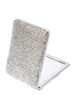 Load image into Gallery viewer, Chic Couture Inc - Ceramic Rhinestone Folding Makeup Mirror M0453: Blue
