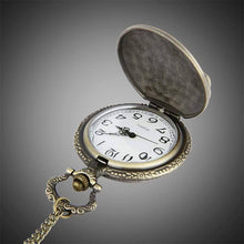 Load image into Gallery viewer, WoodWristCo - Motorcycle Bronze Pocket Watch
