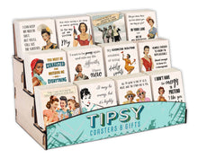 Load image into Gallery viewer, Tipsy Coasters &amp; Gifts - Sassy Ladies Coaster Tiered Prepack: Ceramic
