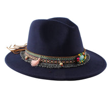 Load image into Gallery viewer, ACCITY - WOMEN RETRO WARM FELT HAT JAZZ HAT_CWAH0753: KHAKI / (OS) 1
