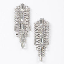 Load image into Gallery viewer, 3AM BY H&amp;D ACCESSORIES - Dazzling Rhinestone Multi Shape Clip-On Earrings: CLGD
