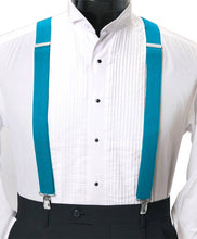 Load image into Gallery viewer, Selini New York - Men's Boxed Clip Suspenders - CSB4601: Off-White
