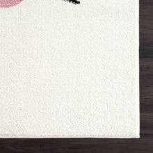 Load image into Gallery viewer, Abani Rugs - Abani Play KID120A Contemporary Pink and Yellow Kitten Rug: 4' x 6'
