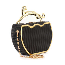 Load image into Gallery viewer, Handbag Express - Unique Handled Sparkling Petite Evening Tote: Pink
