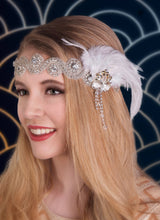 Load image into Gallery viewer, Western Fashion - Flapper Beaded Headband
