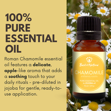 Load image into Gallery viewer, Best of Nature - Roman Chamomile Essential Oil Blended with Jojoba Oil - 15ml
