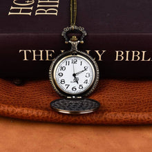 Load image into Gallery viewer, WoodWristCo - Large Golf Quartz Pocket Watch

