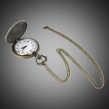 Load image into Gallery viewer, WoodWristCo - Motorcycle Bronze Pocket Watch
