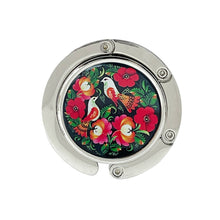 Load image into Gallery viewer, Wrapables.com - Wrapables Scenic Purse Hook Hanger, Foldable Handbag Table H: Love Birds
