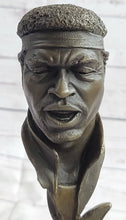 Load image into Gallery viewer, Bronzhaus - Jimi Hendrix Bronze Bust Sculpture Statue Collectible Art 10" x 10"
