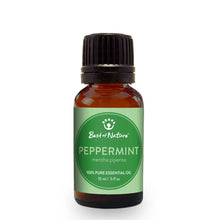 Load image into Gallery viewer, Best of Nature - Peppermint Essential Oil, 100% Pure - 15ml / 100ml: 1/2 oz
