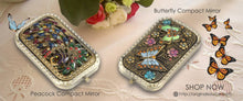 Load image into Gallery viewer, Original Source - Butterfly Compact Mirror
