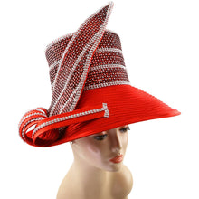 Load image into Gallery viewer, Charm Hats - #11152: White / Silver
