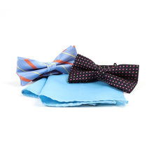 Load image into Gallery viewer, Selini New York - 12pc Prepack Men's Bow Ties and Matching Hanky
