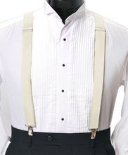 Load image into Gallery viewer, Selini New York - Men's Boxed Clip Suspenders - CSB4601: Burgundy
