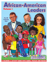 Load image into Gallery viewer, Really Big Coloring Books | ColoringBook.com - 12-pack African American Leaders 8.5"x11"
