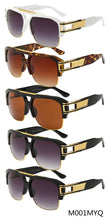 Load image into Gallery viewer, Trio Trading - Men's Big Lens Square Sunglasses Assorted 12 Pack
