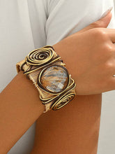 Load image into Gallery viewer, VividLux - Geometric Ringent Bracelet Accessories: GOLD / One_size
