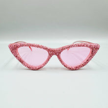 Load image into Gallery viewer, Ole - Handmade Rhinestone Sunglasses G0243: Pink
