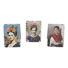 Load image into Gallery viewer, TAPA fashion - Frida Kahlo Rectangular Glitter Compact Makeup Mirror JM6423-10 (12PC): ASSORTED
