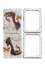Load image into Gallery viewer, Cap Zone - Fashion Heels Souvenir Glitter Compact Mirror: ASSORTED / ONE SIZE
