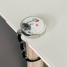 Load image into Gallery viewer, Wrapables.com - Wrapables Scenic Purse Hook Hanger, Foldable Handbag Table H: Shimmery Butterfly
