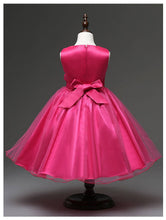 Load image into Gallery viewer, Fennco Styles - Lovely Sequin Flower Girl Dress: Blue / 7-8T
