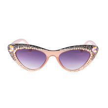 Load image into Gallery viewer, Ole - Handmade Rhinestone Cat Eye Sunglasses
