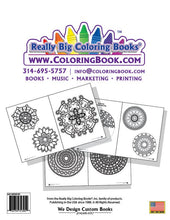Load image into Gallery viewer, Really Big Coloring Books | ColoringBook.com - 12-pack Mandala's 8.5"x11"
