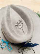 Load image into Gallery viewer, Wild Indigo - I am The Storm Burned Hat Western Hat Rancher Cowboy: Merlot
