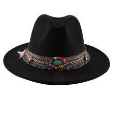 Load image into Gallery viewer, ACCITY - WOMEN RETRO WARM FELT HAT JAZZ HAT_CWAH0753: KHAKI / (OS) 1
