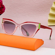 Load image into Gallery viewer, UZ Wholesale Store - Fashion Eye Cat Full Frame Outdoor UV400 Sun Protection Eyewear Sunglasses: DEEP GREEN / One_size
