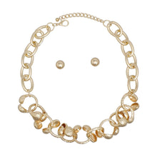 Load image into Gallery viewer, PinktownUSA - Chain Heavy-Duty Gold Headphone Link Necklace: Color: Gold / Plating: Gold / Size: 19 + 3 inches

