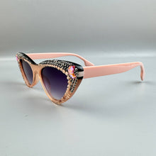 Load image into Gallery viewer, Ole - Handmade Rhinestone Cat Eye Sunglasses
