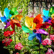 Load image into Gallery viewer, In the Breeze, LLC. - Rainbow Sparkle 8" Pinwheel Spinner - 8 PC
