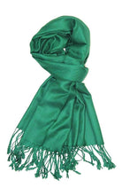 Load image into Gallery viewer, Jasper Trading LLC - C52 - One Piece Forest Green Color Fashion Pashmina Shawl Sc
