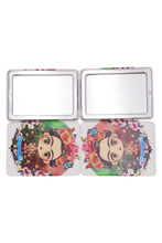 Load image into Gallery viewer, Cap Zone - Frida Kahlo Rectangular Compact Makeup Mirror: ASSORTED / ONE SIZE
