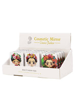 Load image into Gallery viewer, Cap Zone - Frida Kahlo Rectangular Compact Makeup Mirror: ASSORTED / ONE SIZE
