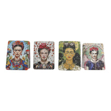 Load image into Gallery viewer, TAPA fashion - Frida Kahlo Rectangular Glitter Compact Makeup Mirror JM6423-10 (12PC): ASSORTED
