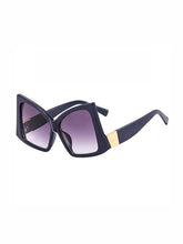 Load image into Gallery viewer, Sheer Trend - Sun-Protection Geometric Sunglasses Accessories: BLACK / One_size
