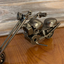 Load image into Gallery viewer, Magnifique Hearts - Upcycled Handmade Vintage Motorcycle Model, Handmade Bike
