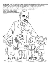 Load image into Gallery viewer, Really Big Coloring Books | ColoringBook.com - 12-pack African American Leaders 8.5"x11"
